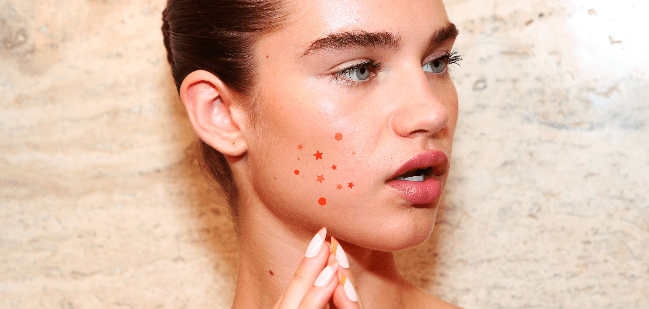 Squeezing nose pores