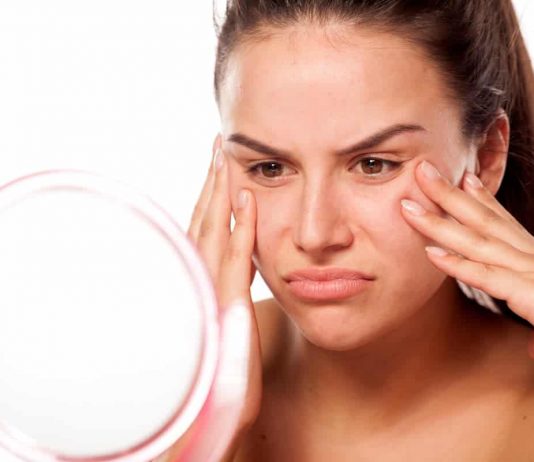 rough skin texture large pores