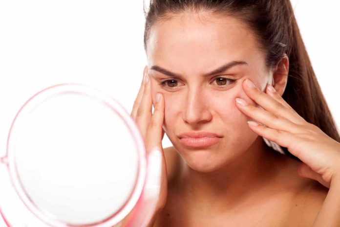 rough skin texture large pores