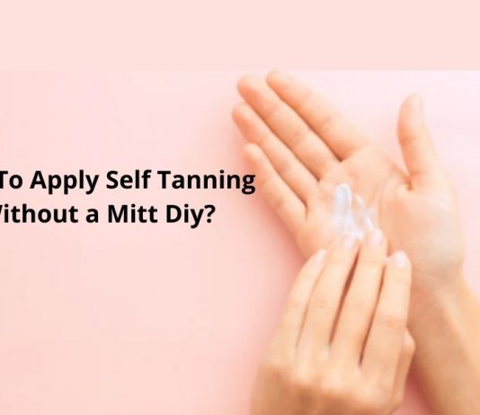 tanning mitt diy