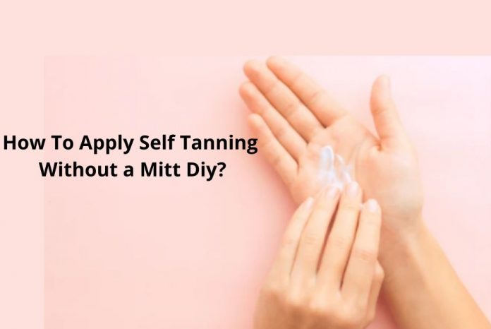 tanning mitt diy