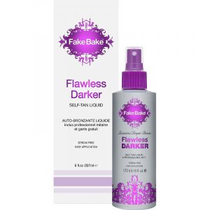 Fake bake flawless darker self-tanning spray
