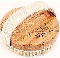c.s.m. body brush for wet or dry brushing